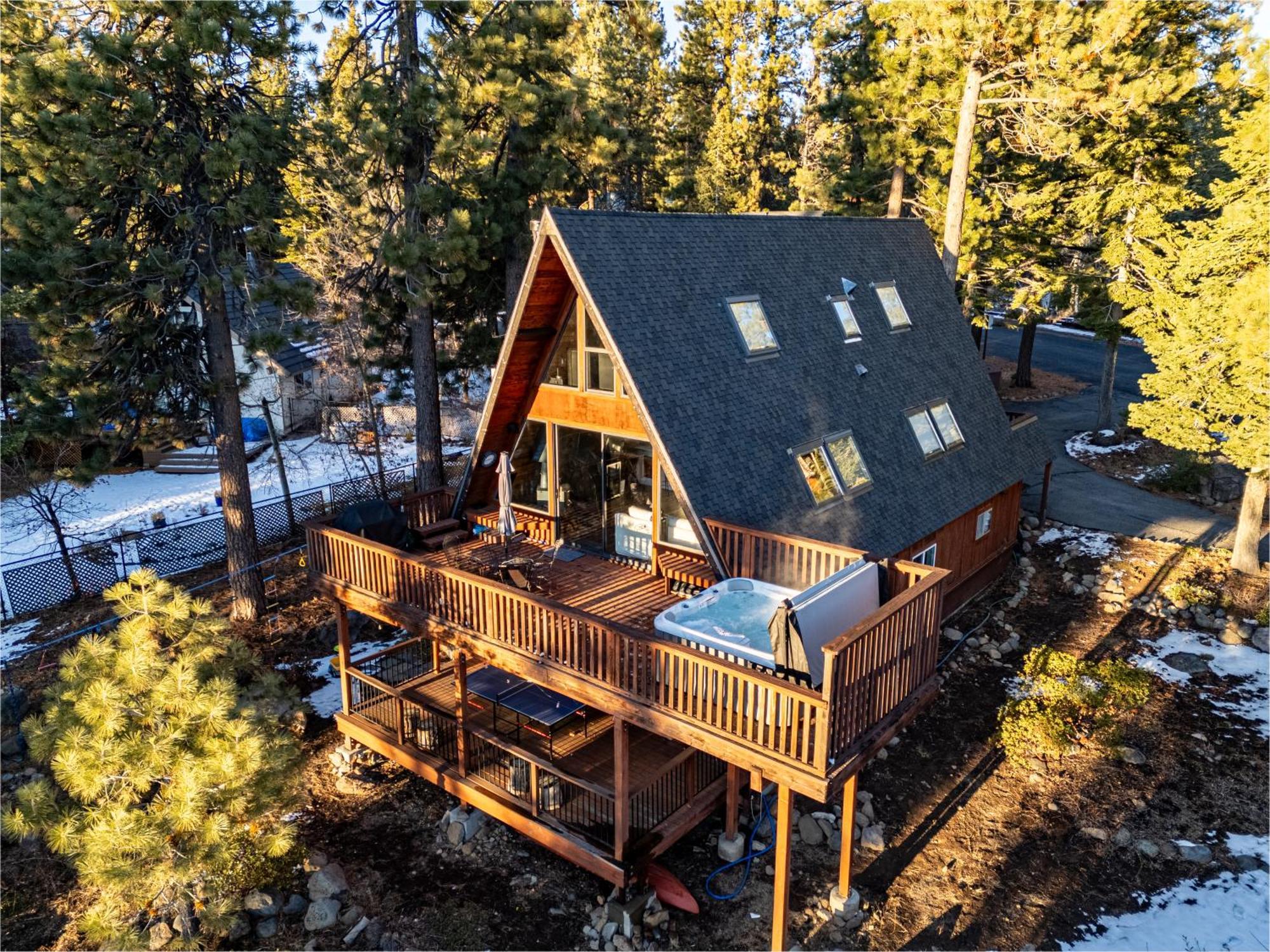 A-Frame Cabin With Hot Tub & Close To Lake Tahoe Tahoe City Εξωτερικό φωτογραφία