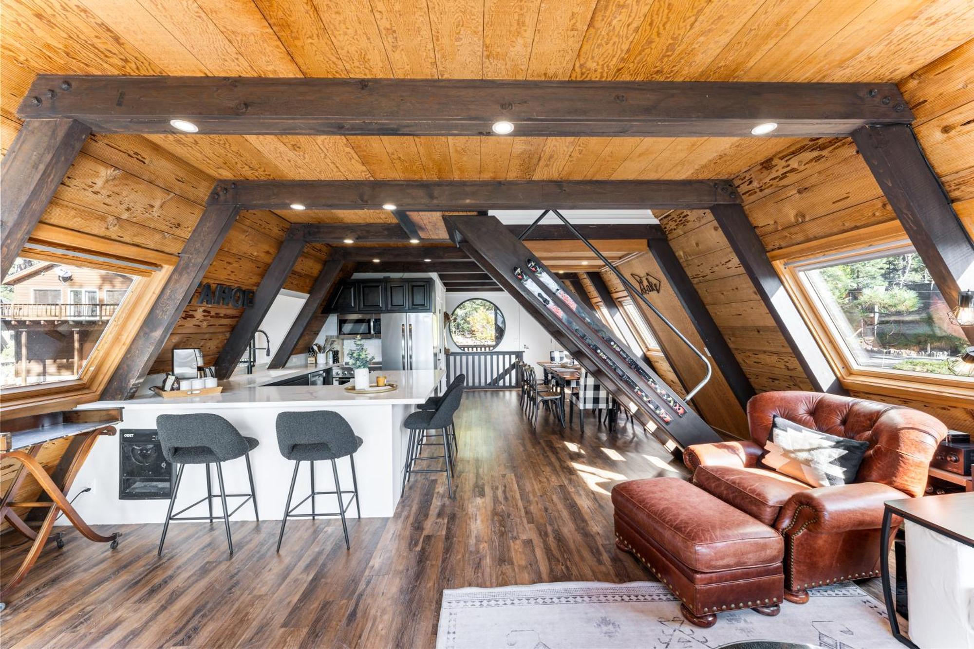 A-Frame Cabin With Hot Tub & Close To Lake Tahoe Tahoe City Εξωτερικό φωτογραφία